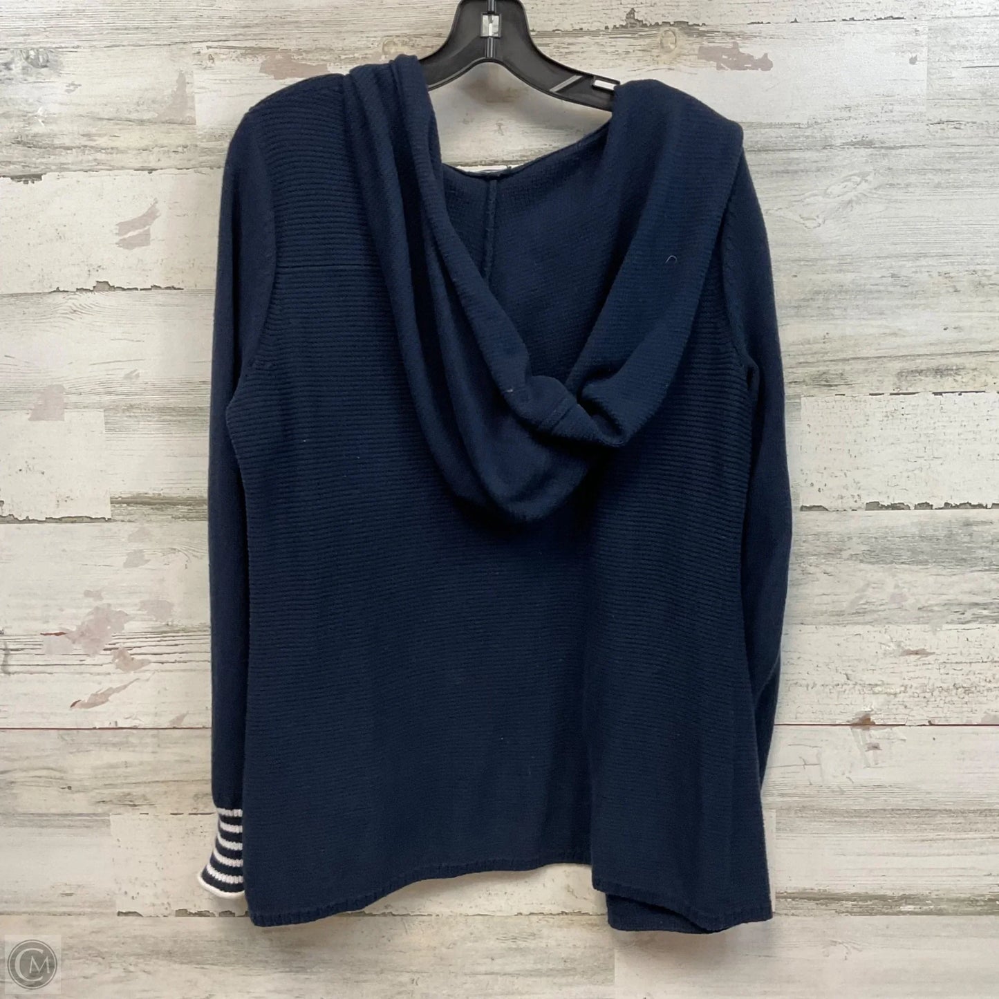 Sweater Cardigan By Cabi In Blue, Size: S