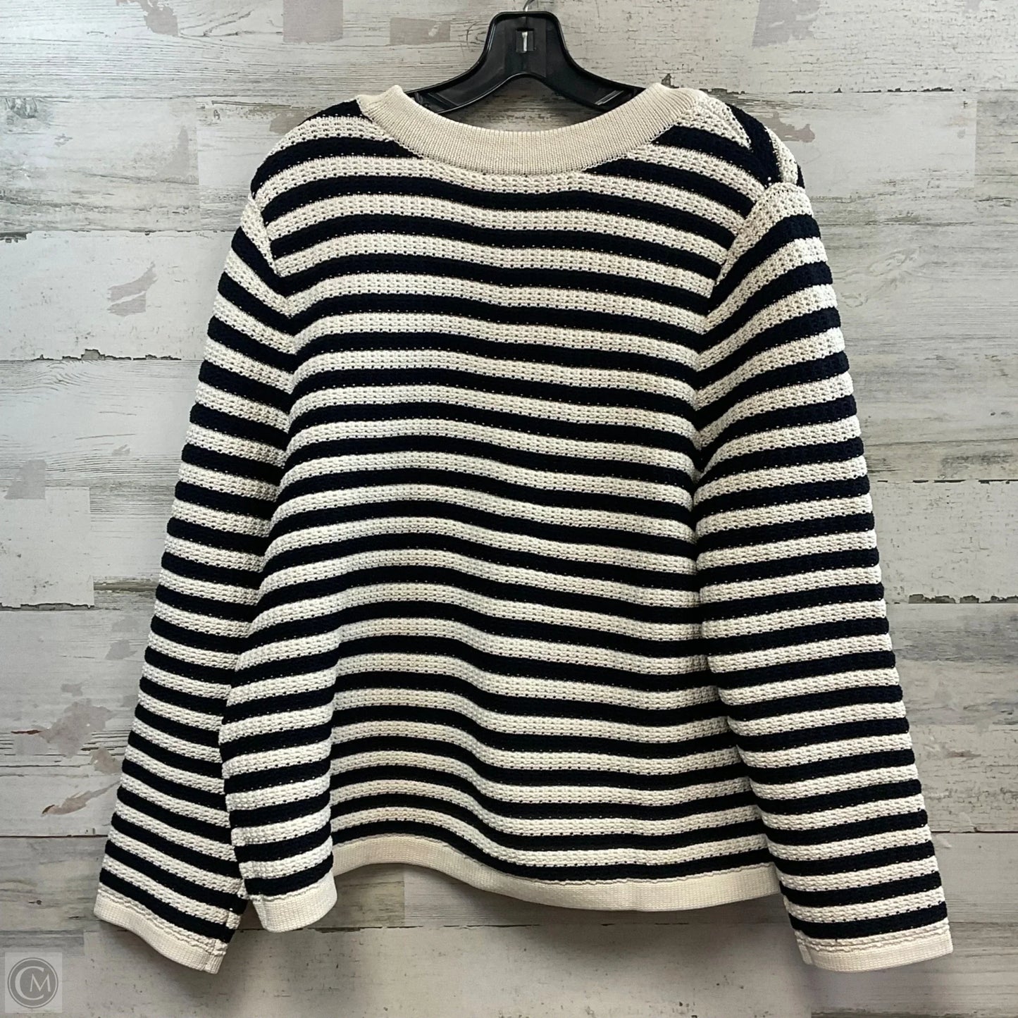 Sweater Cardigan By Talbots In Cream, Size: 2x