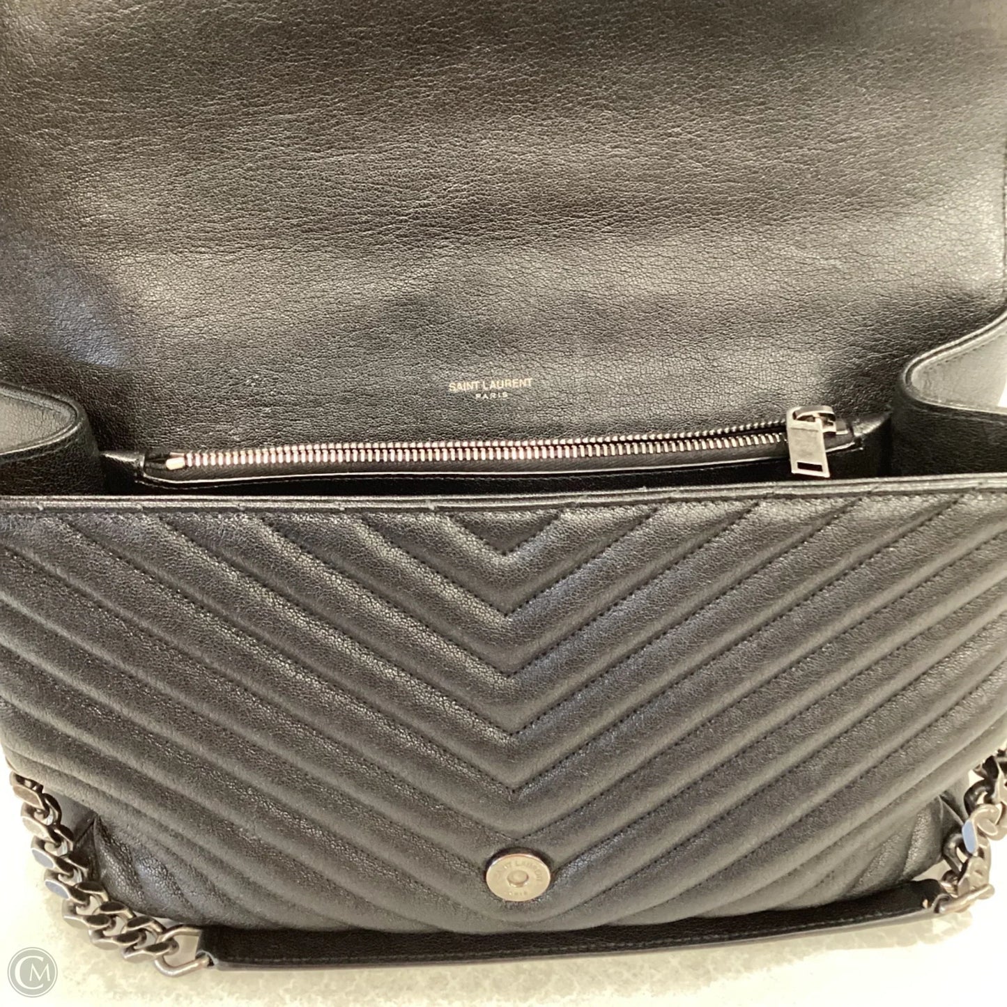 Handbag Luxury Designer By Yves Saint Laurent, Size: Large