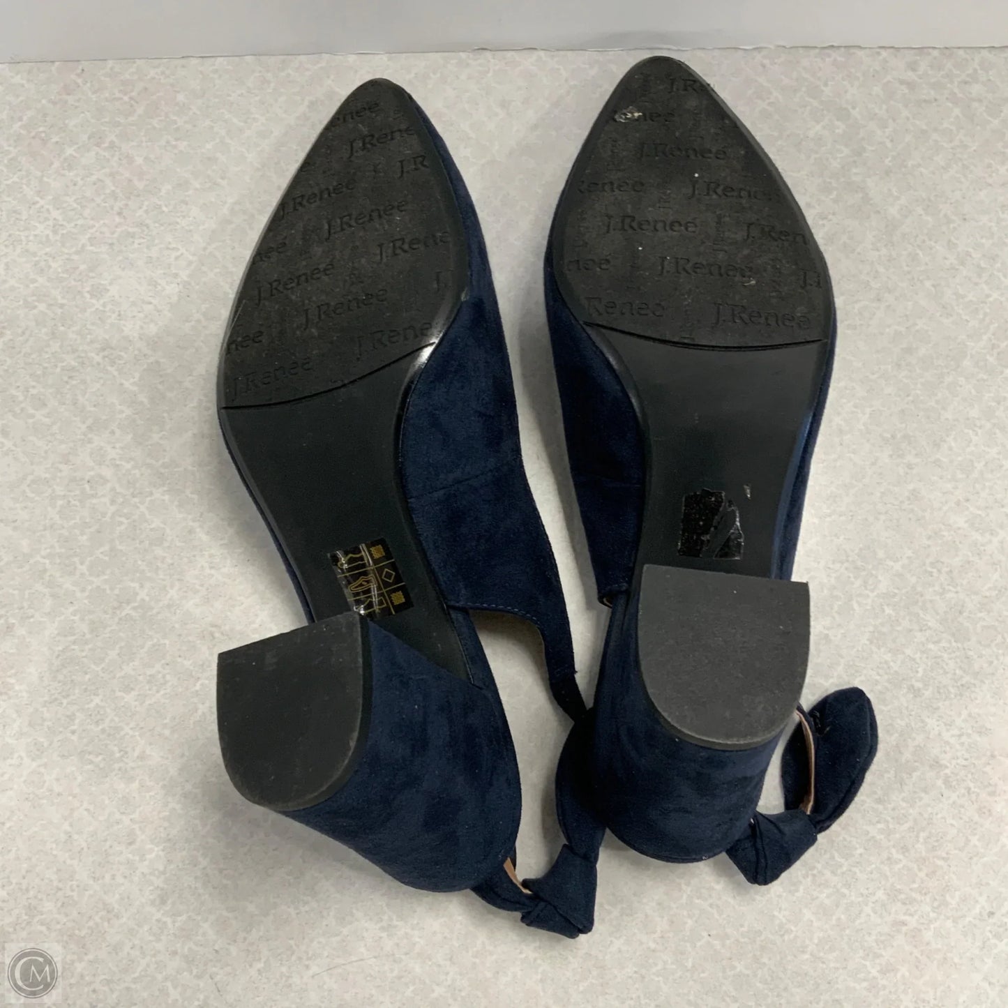 Shoes Heels Block By J Renee In Blue, Size: 11