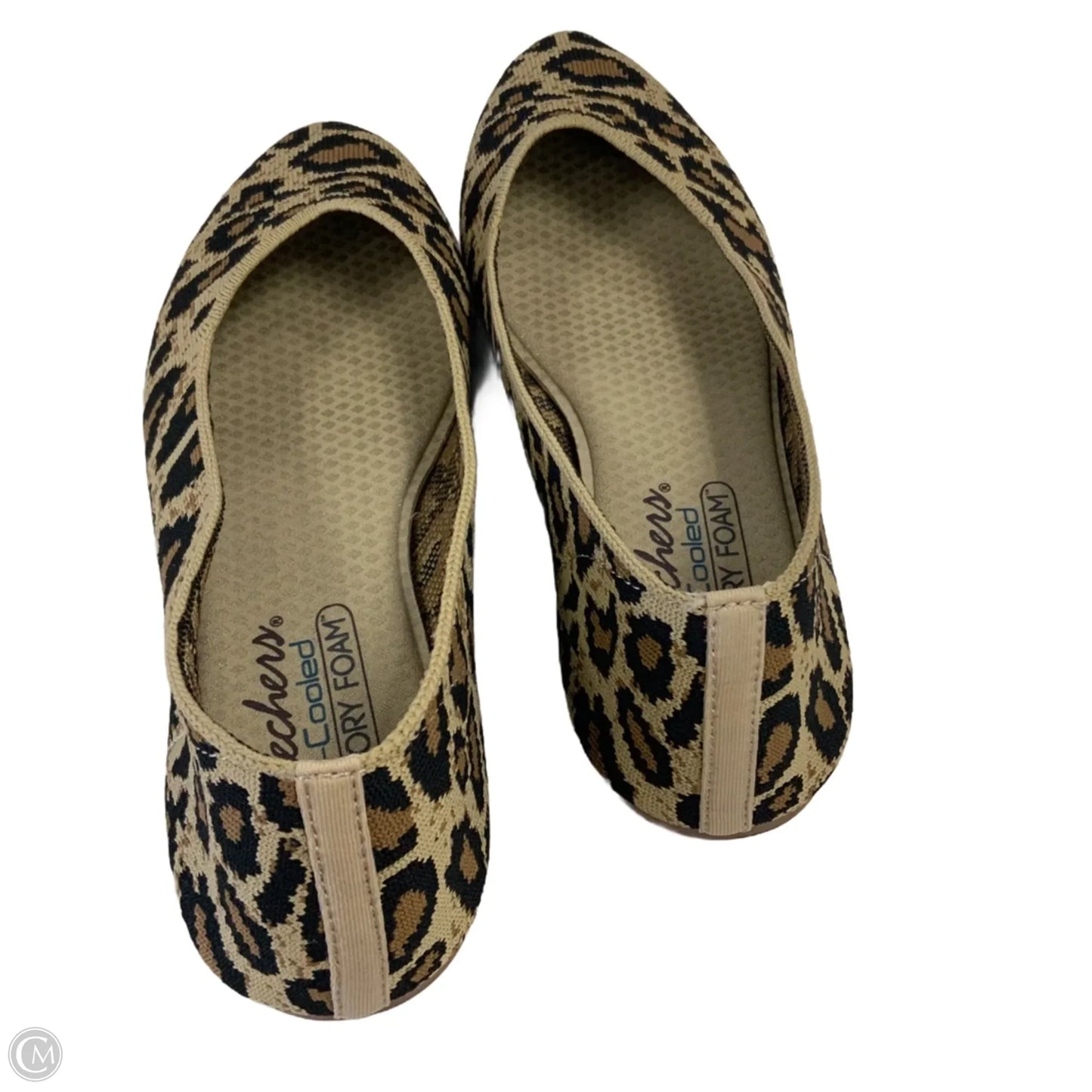Shoes Flats By Skechers In Animal Print, Size: 7.5