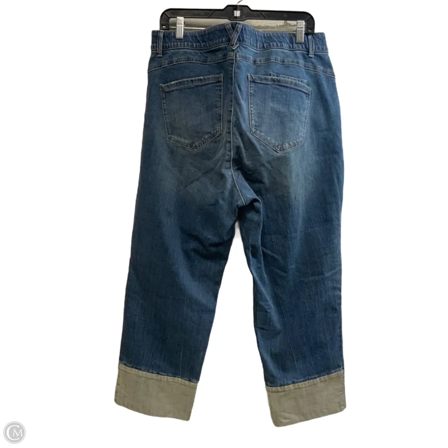 Jeans Straight By Democracy In Blue Denim, Size: 18