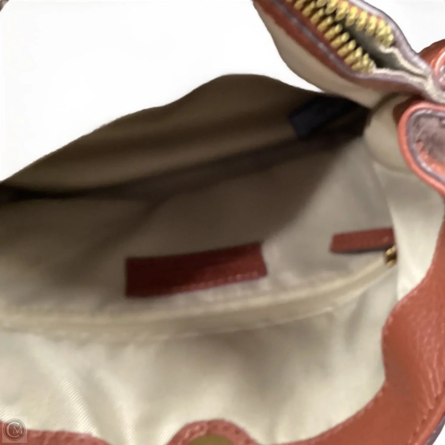 Handbag Leather By American leather , Size: Medium