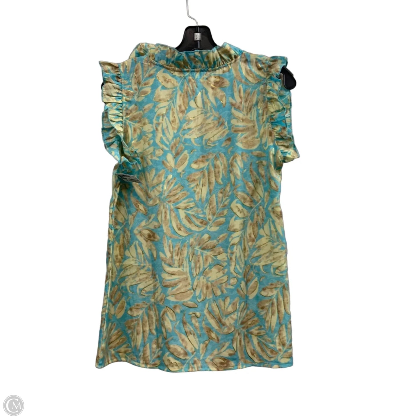 Top Sleeveless By Paani In Blue, Size: M