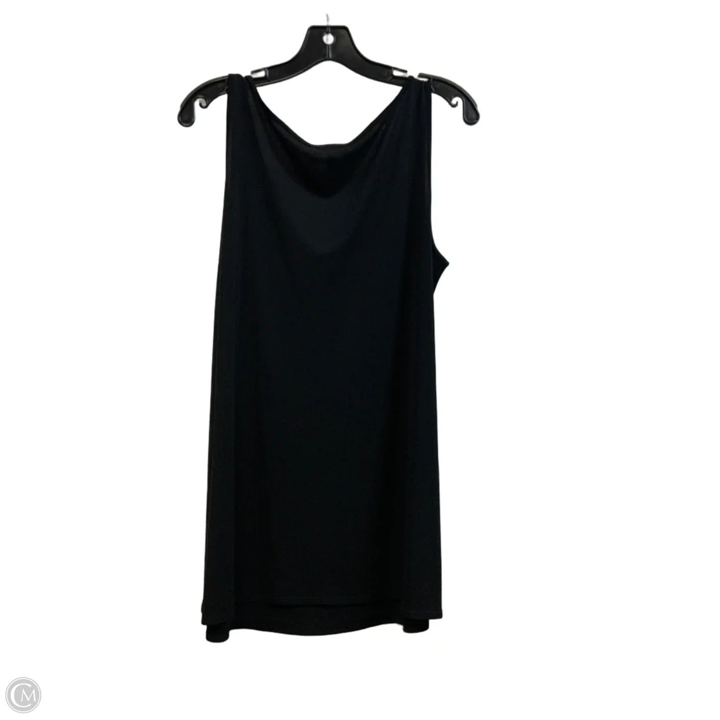 Top Sleeveless By Eileen Fisher In Black, Size: L