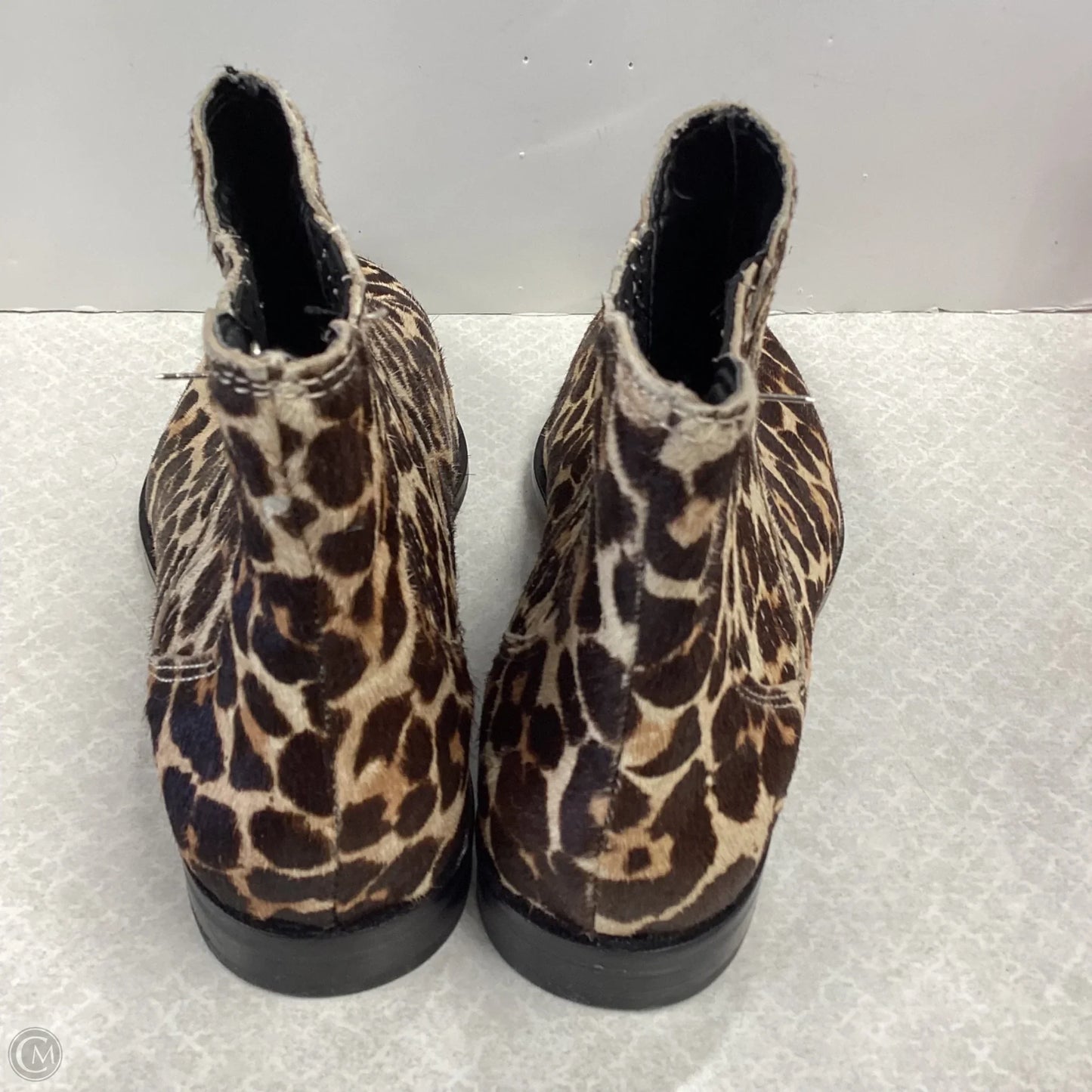 Boots Designer By Rebecca Minkoff In Animal Print, Size: 6.5