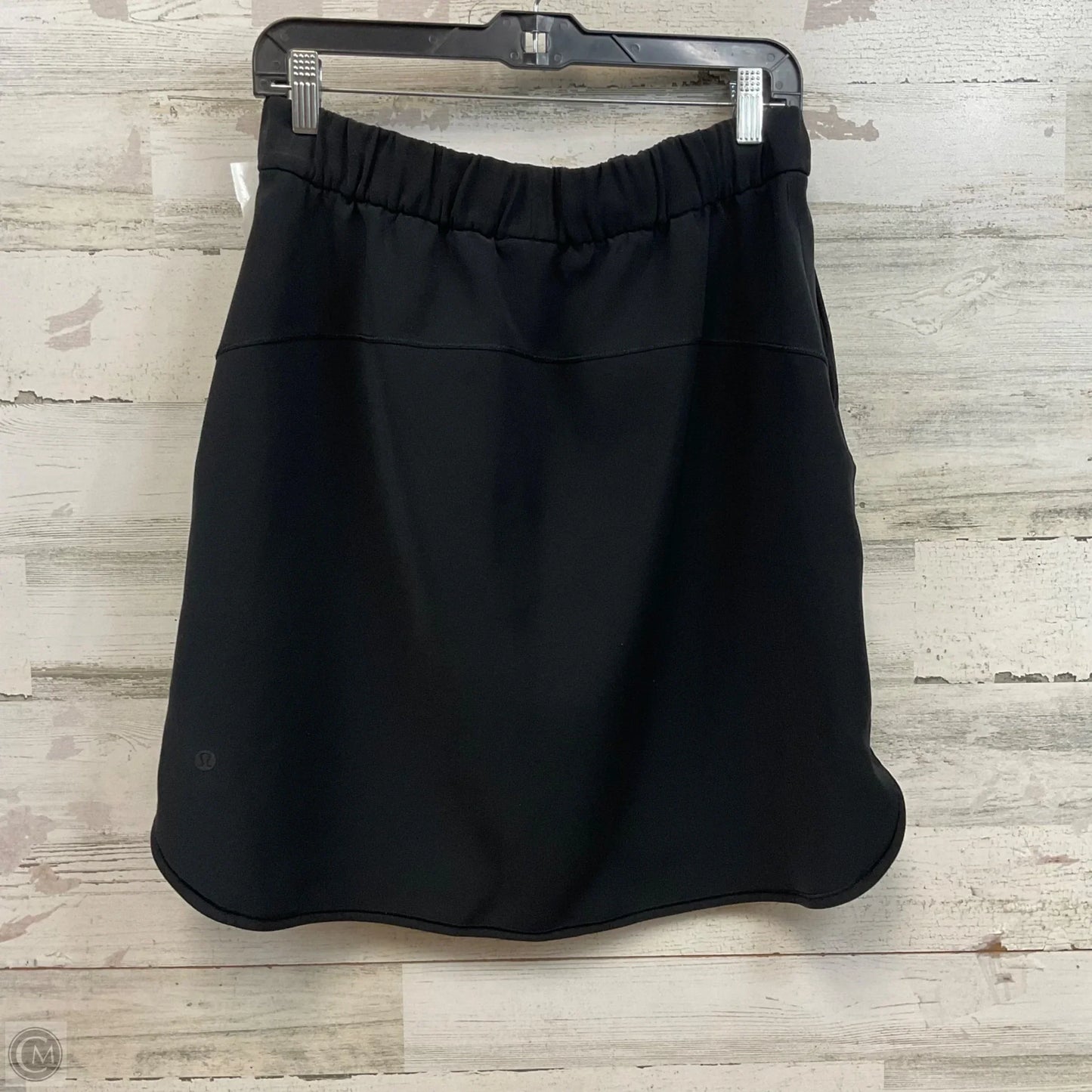 Athletic Skirt By Lululemon In Black, Size: M