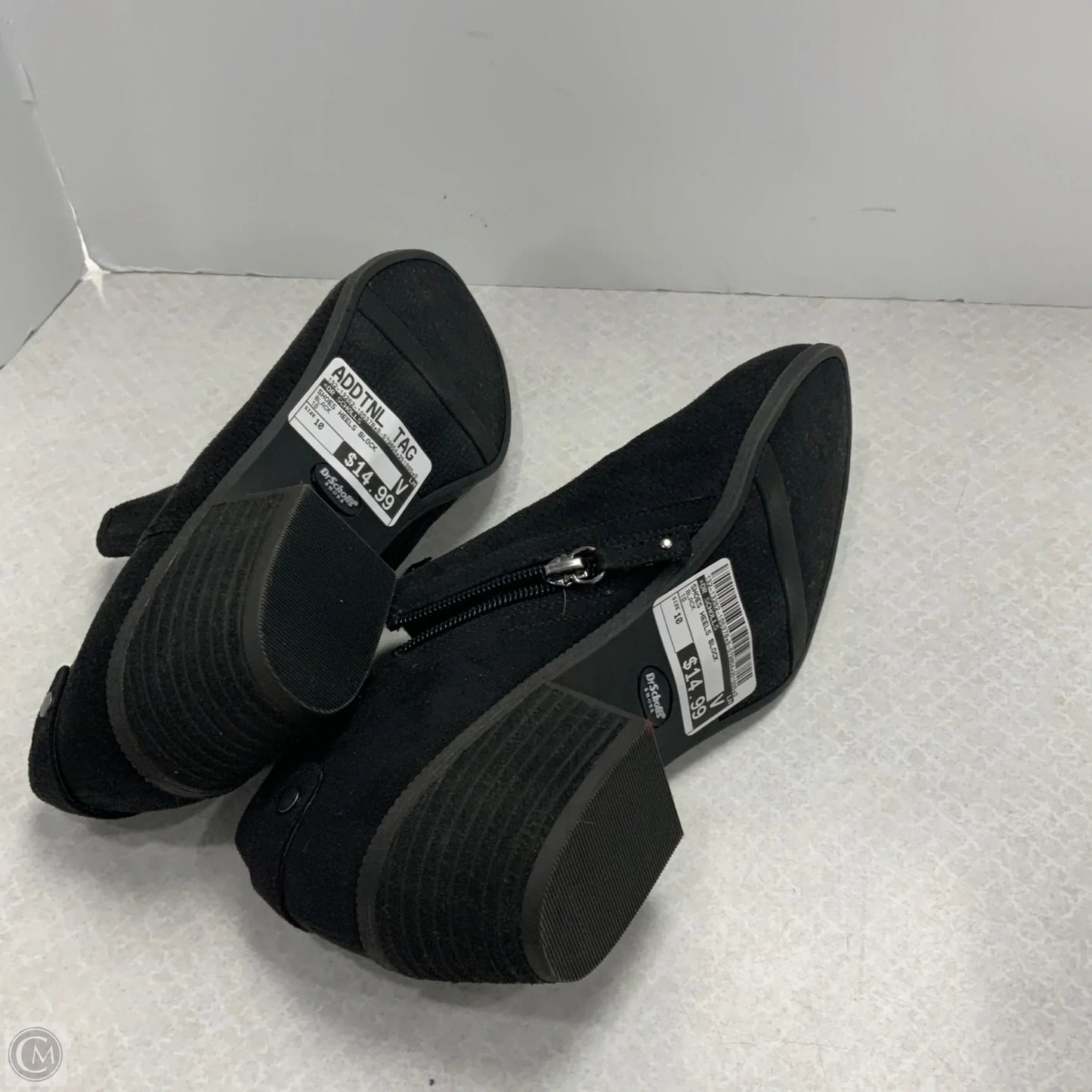 Shoes Heels Block By Dr Scholls In Black, Size: 10