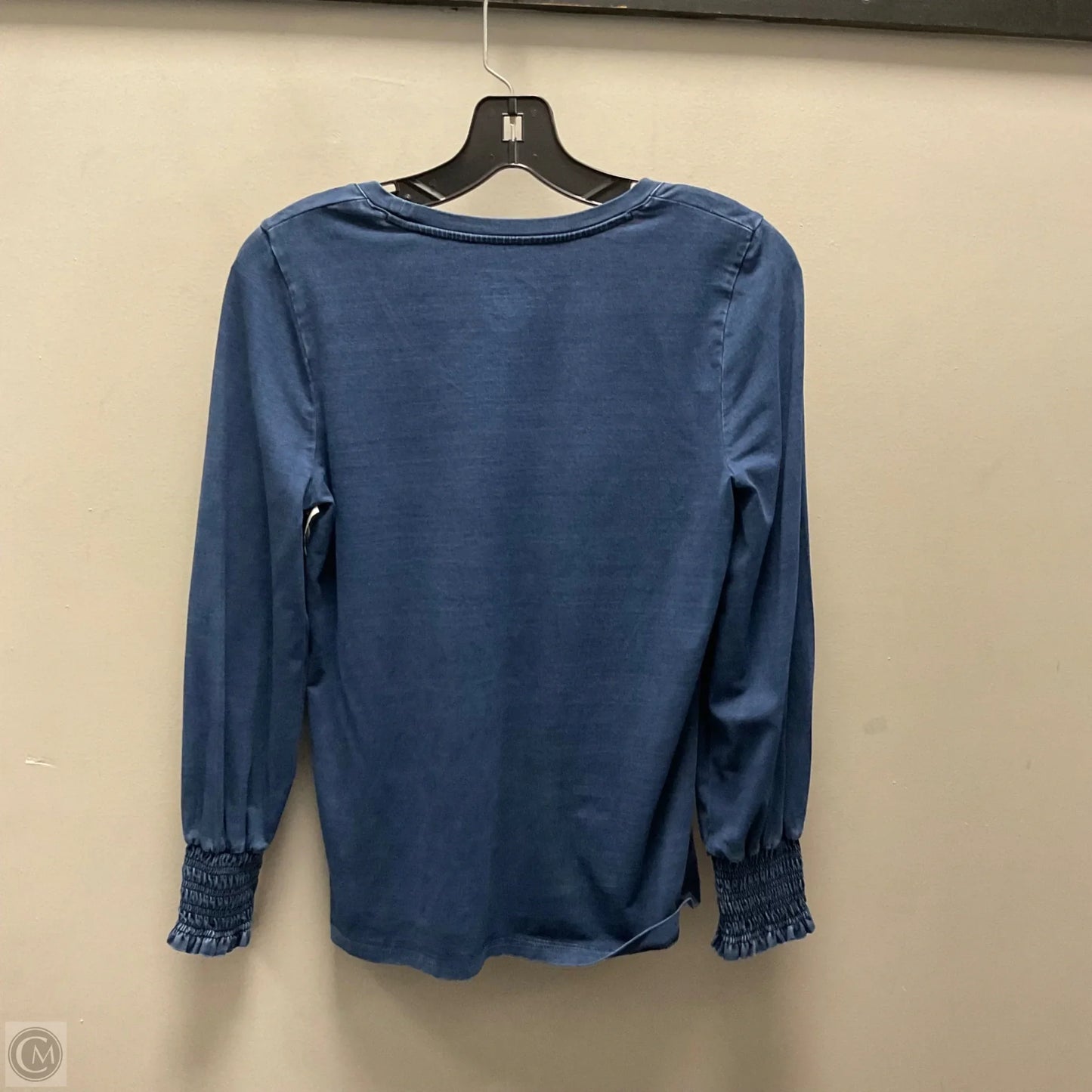 Top Long Sleeve By Chicos In Blue, Size: Xs