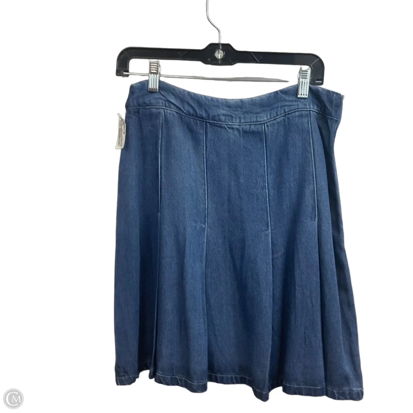 Skirt Mini & Short By Young Fabulous & Broke In Blue Denim, Size: M