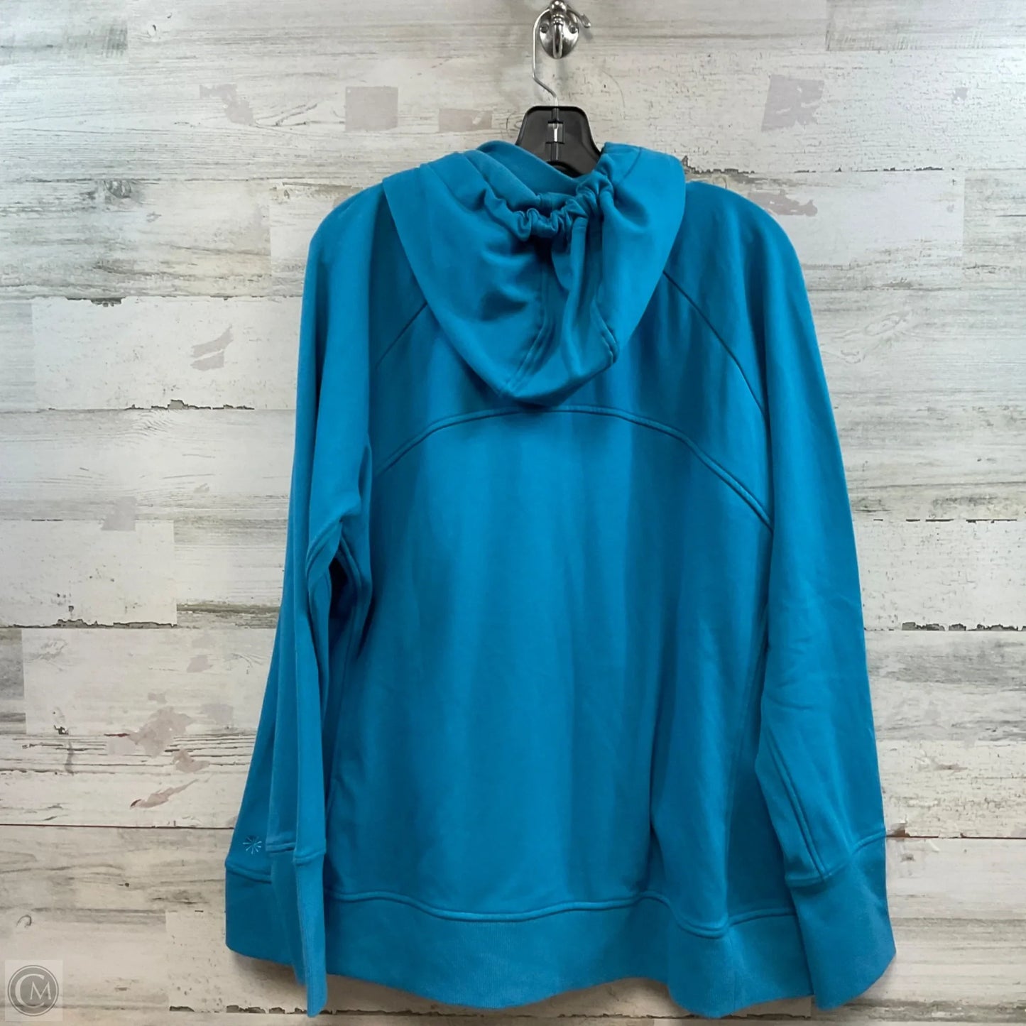 Athletic Jacket By Athleta In Blue, Size: 2x