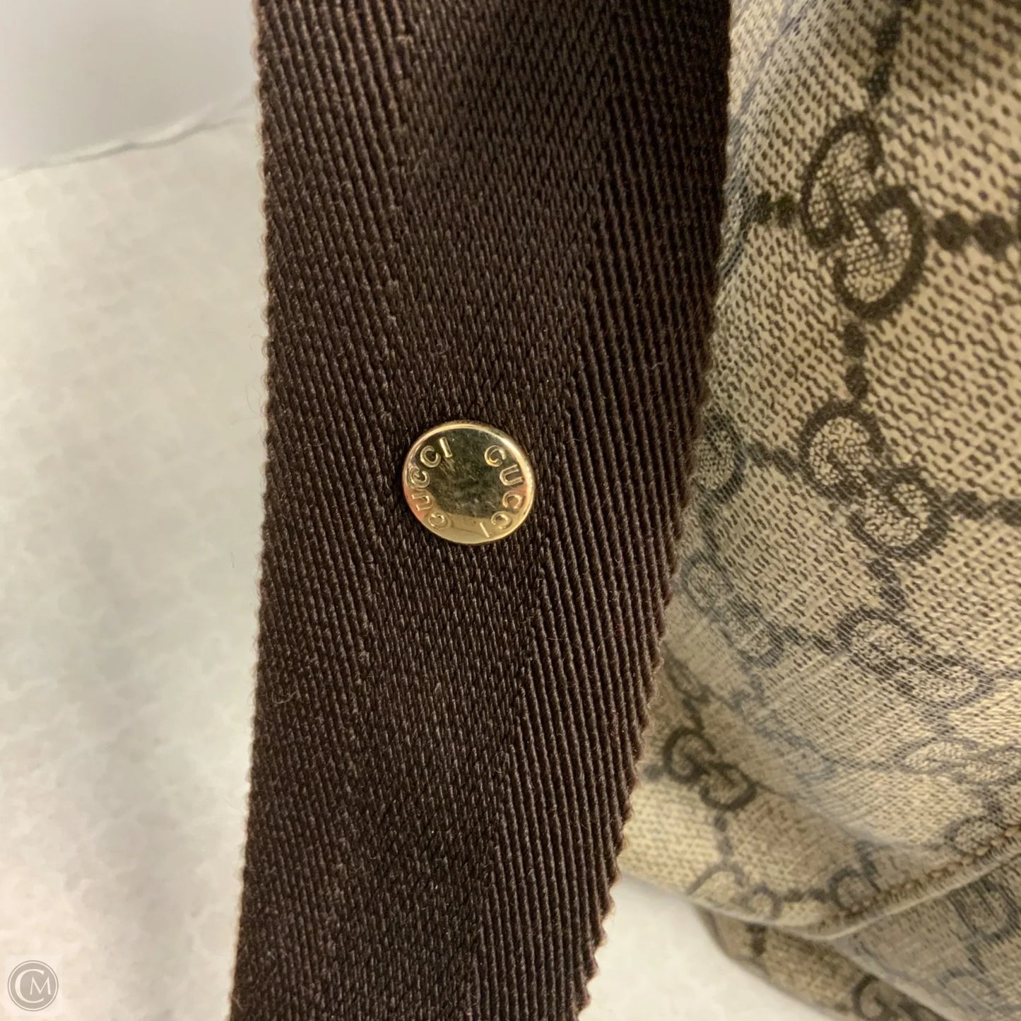 Diaper Bag Luxury Designer By Gucci, Size: Large