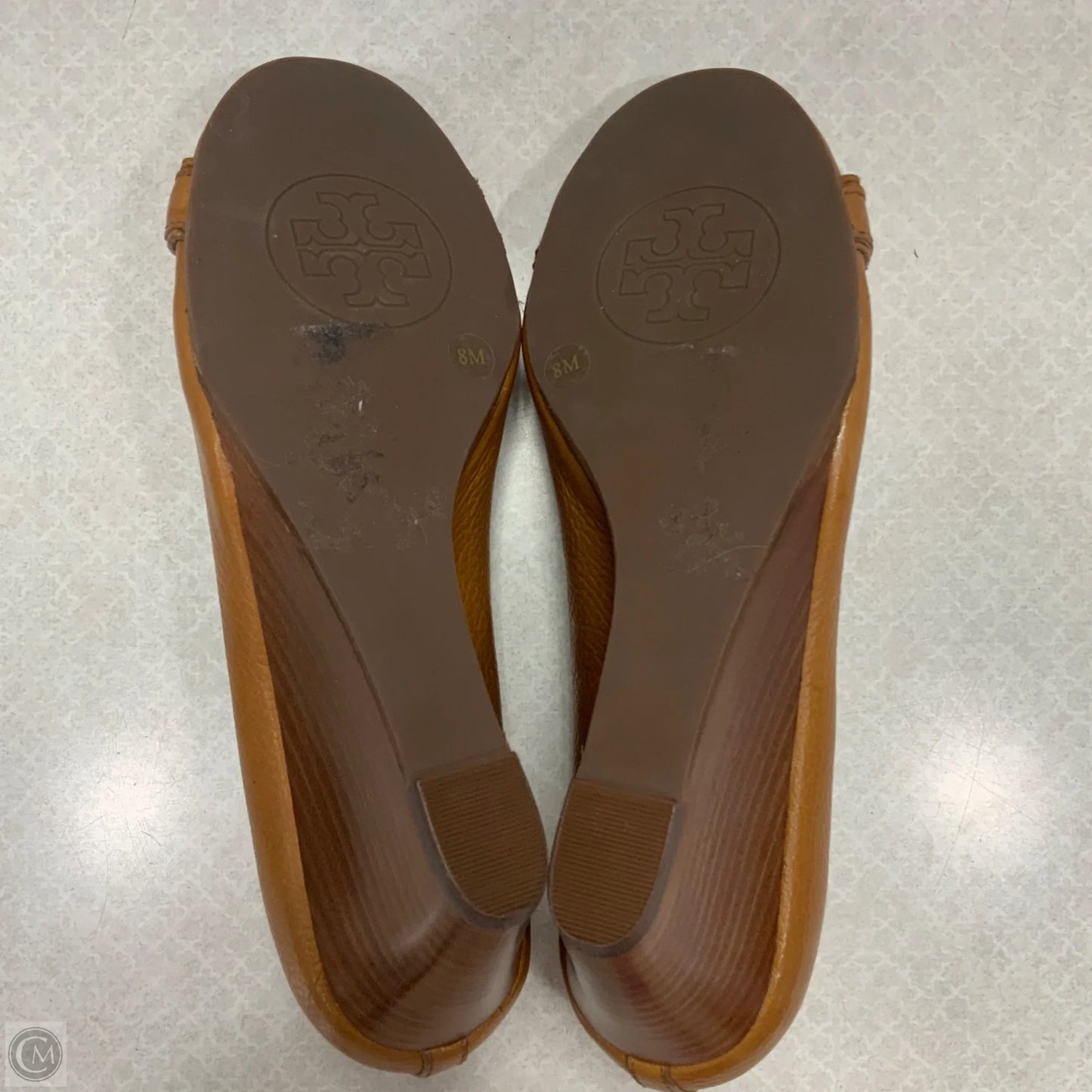 Shoes Designer By Tory Burch In Brown, Size: 8