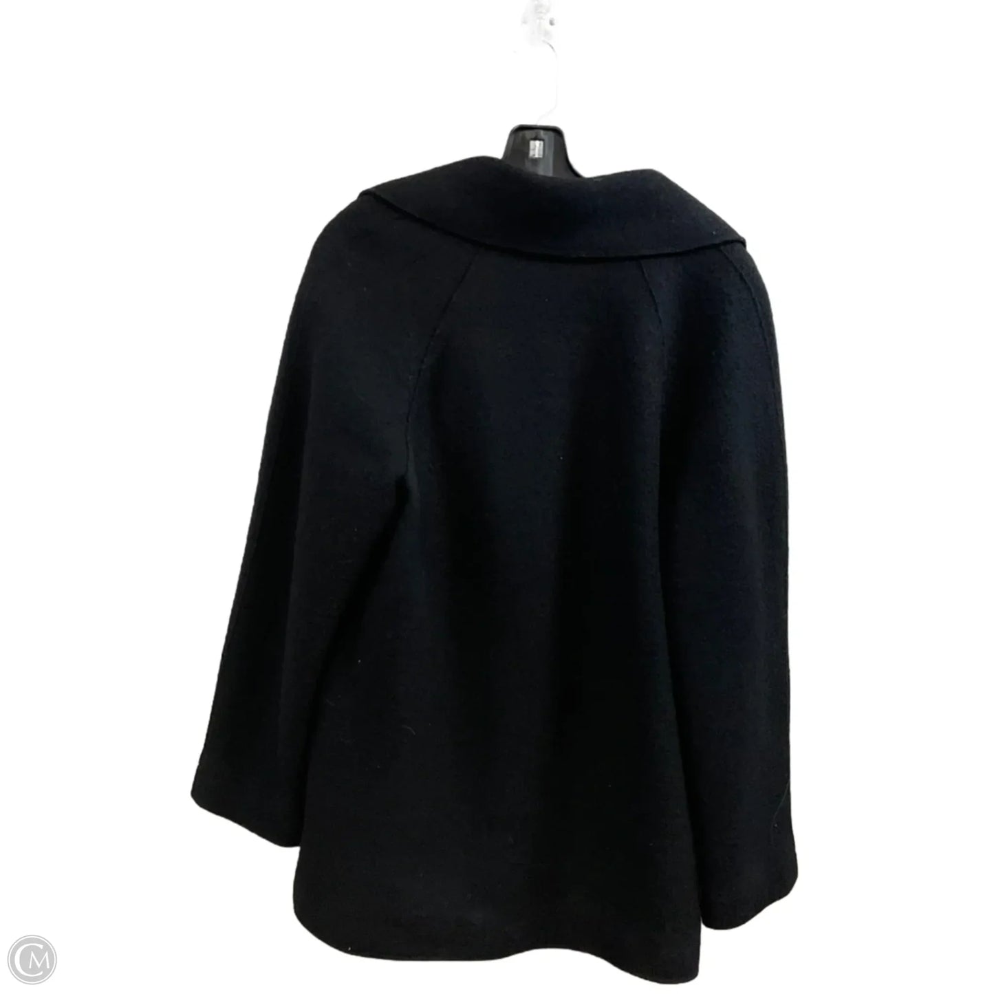 Coat Wool By Banana Republic In Black, Size: S