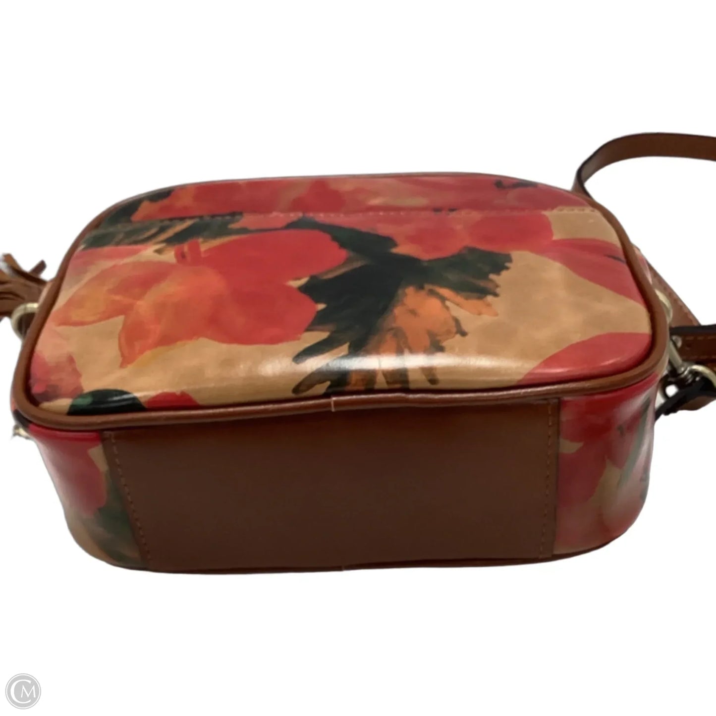 Crossbody Leather By Patricia Nash, Size: Large