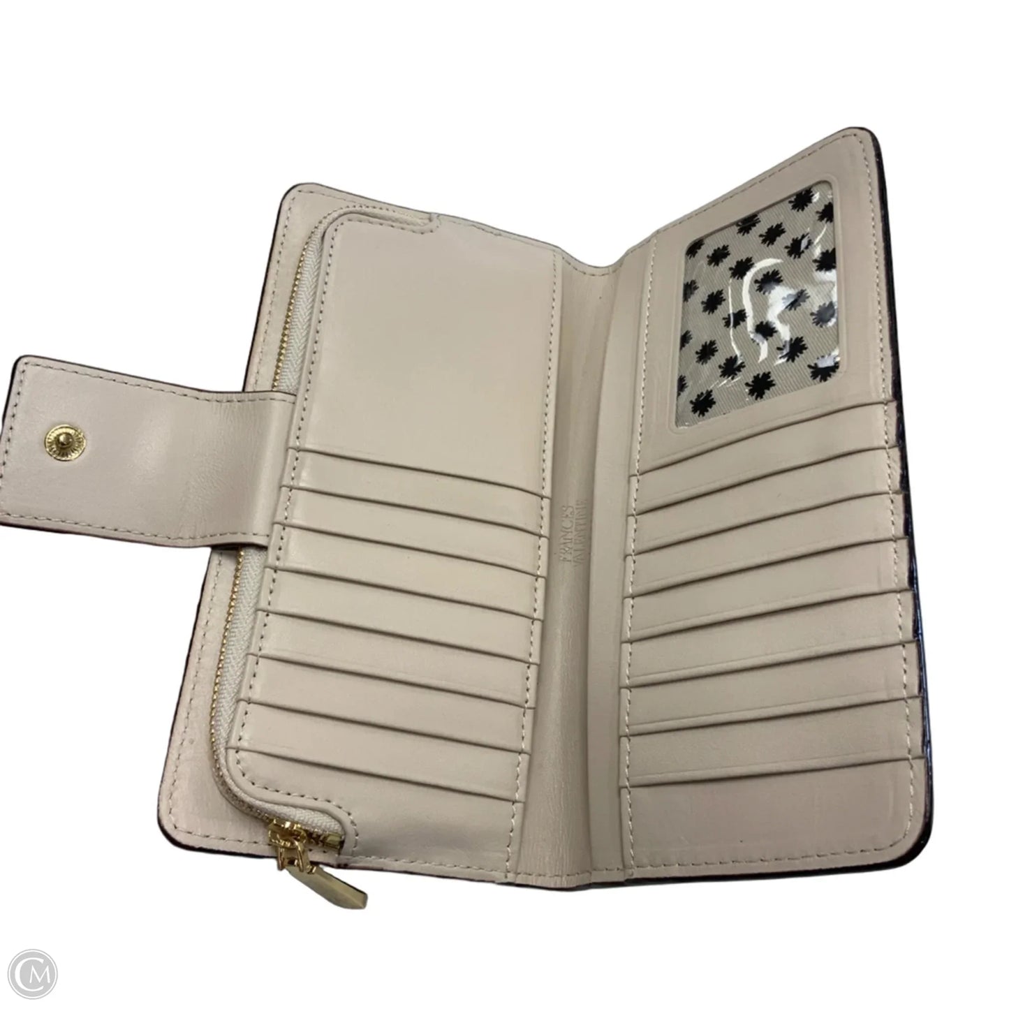 Wallet Leather By FRANCES VALENTINE Size: Small