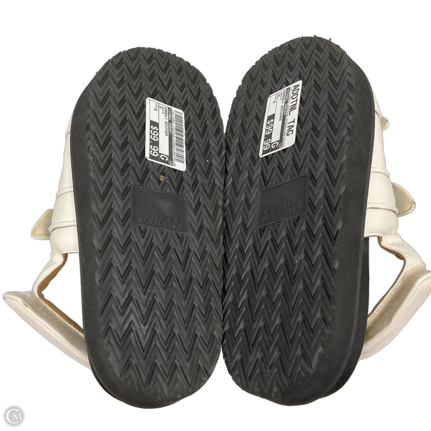 Sandals Designer By Isabel Marant In White, Size: 8