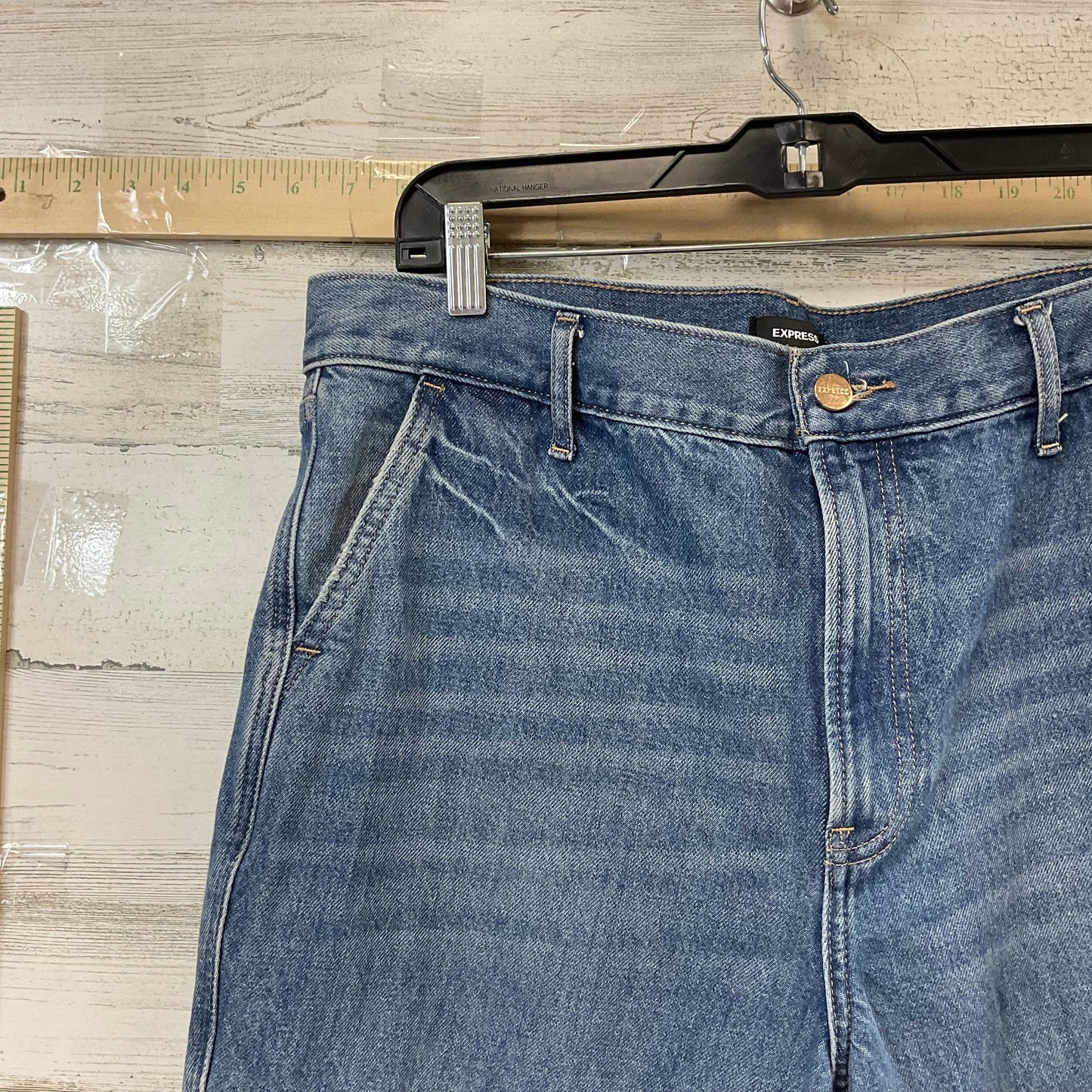 Jeans Straight By Express  Size: 12l