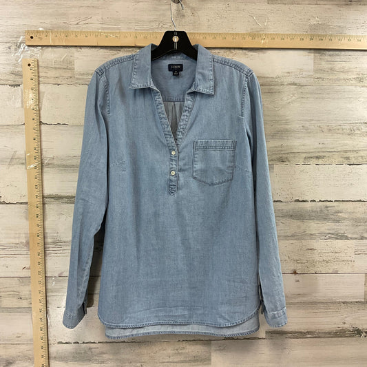 Blouse Long Sleeve By J. Crew  Size: M