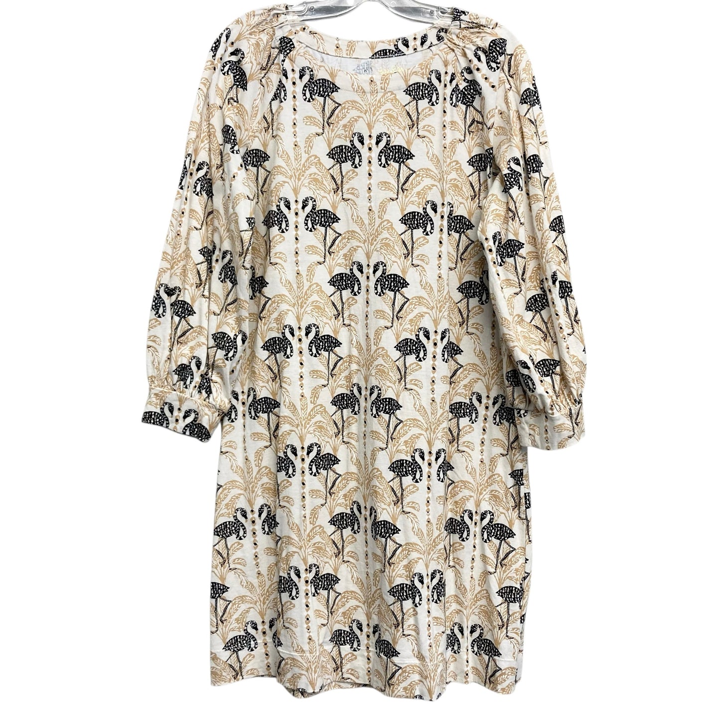 Dress Designer By Lilly Pulitzer In Black & Tan, Size:M