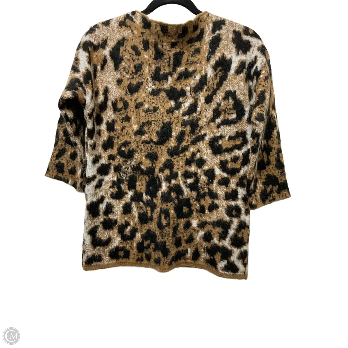 Sweater By Clothes Mentor In Animal Print, Size: S