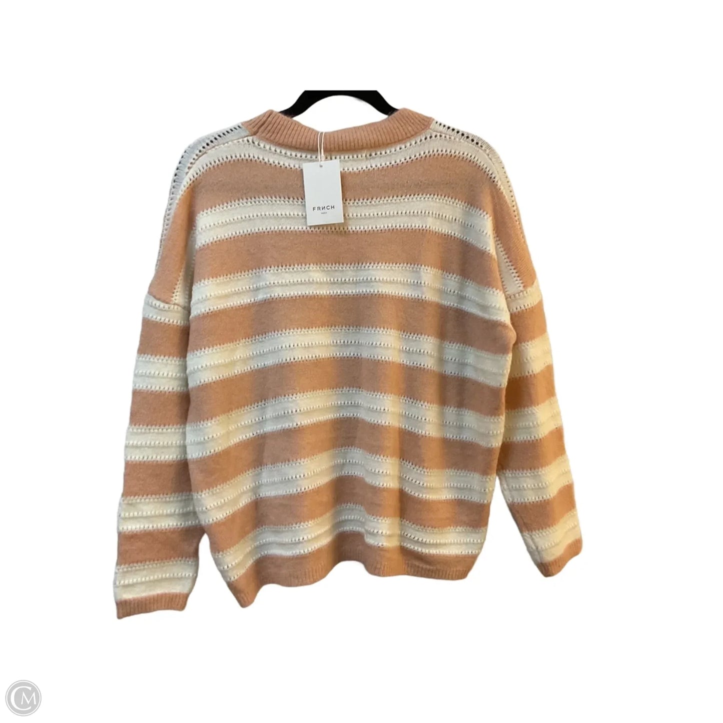 Sweater By Frnch In Striped Pattern, Size: S