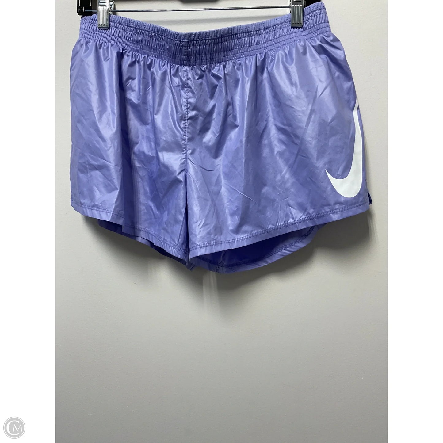 Athletic Shorts By Nike Apparel In Purple, Size: L