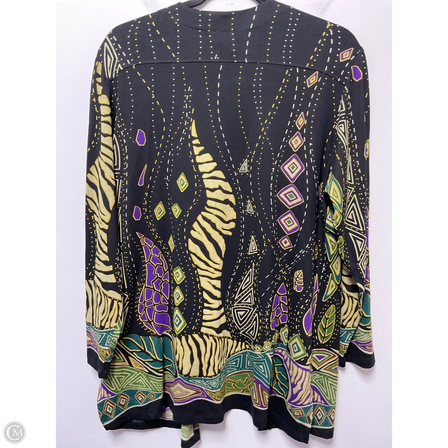 Jacket Shirt By Parsley & Sage In Multi-colored, Size: S