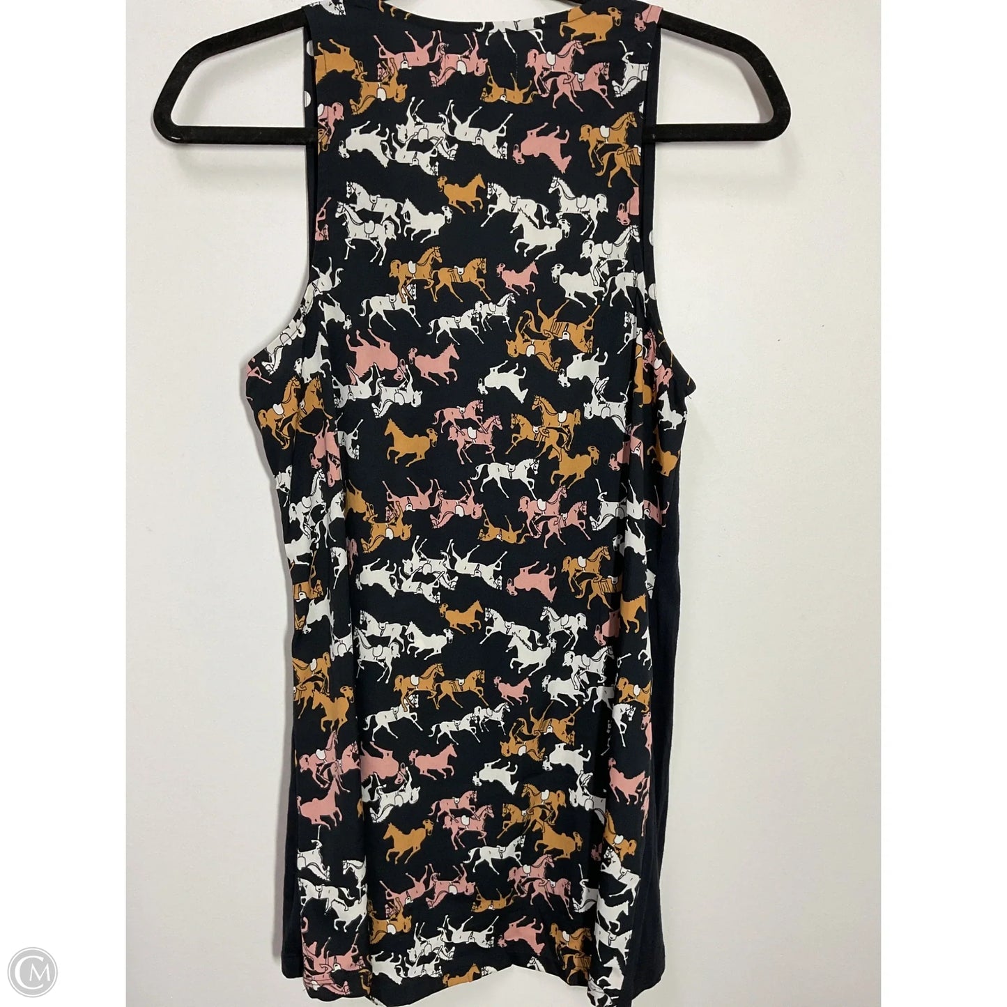 Top Sleeveless By Porridge In Polkadot Pattern, Size: S