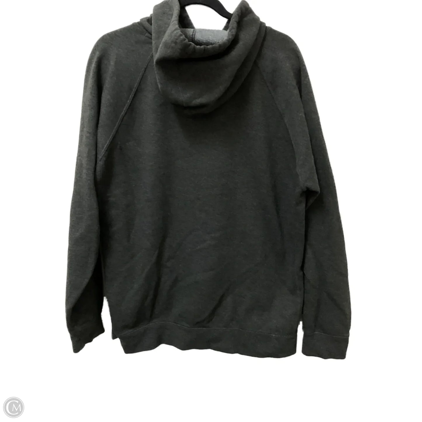 Sweatshirt Hoodie By Clothes Mentor In Grey, Size: Xl