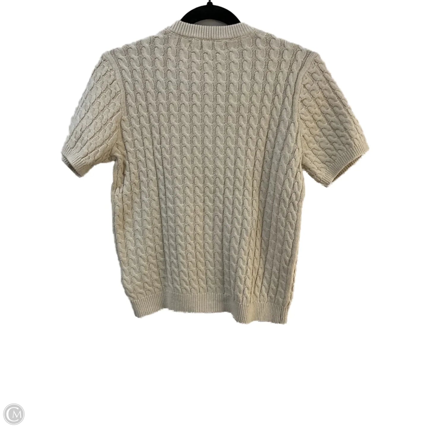 Sweater Cardigan By Clothes Mentor In Tan, Size: Xs