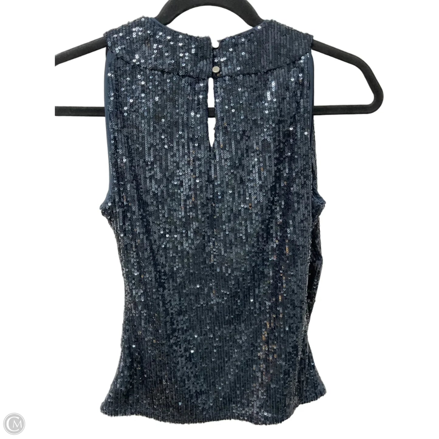 Blouse Sleeveless By White House Black Market In Navy, Size: Xs