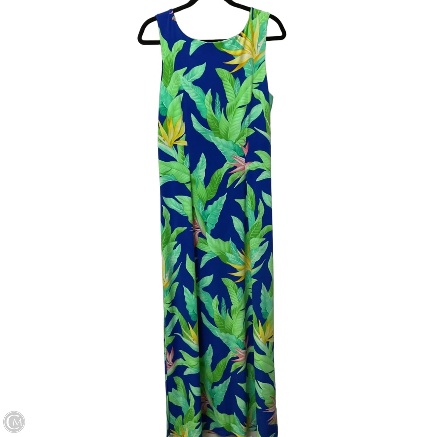 Dress Casual Maxi By Tommy Bahama In Tropical Print, Size: M