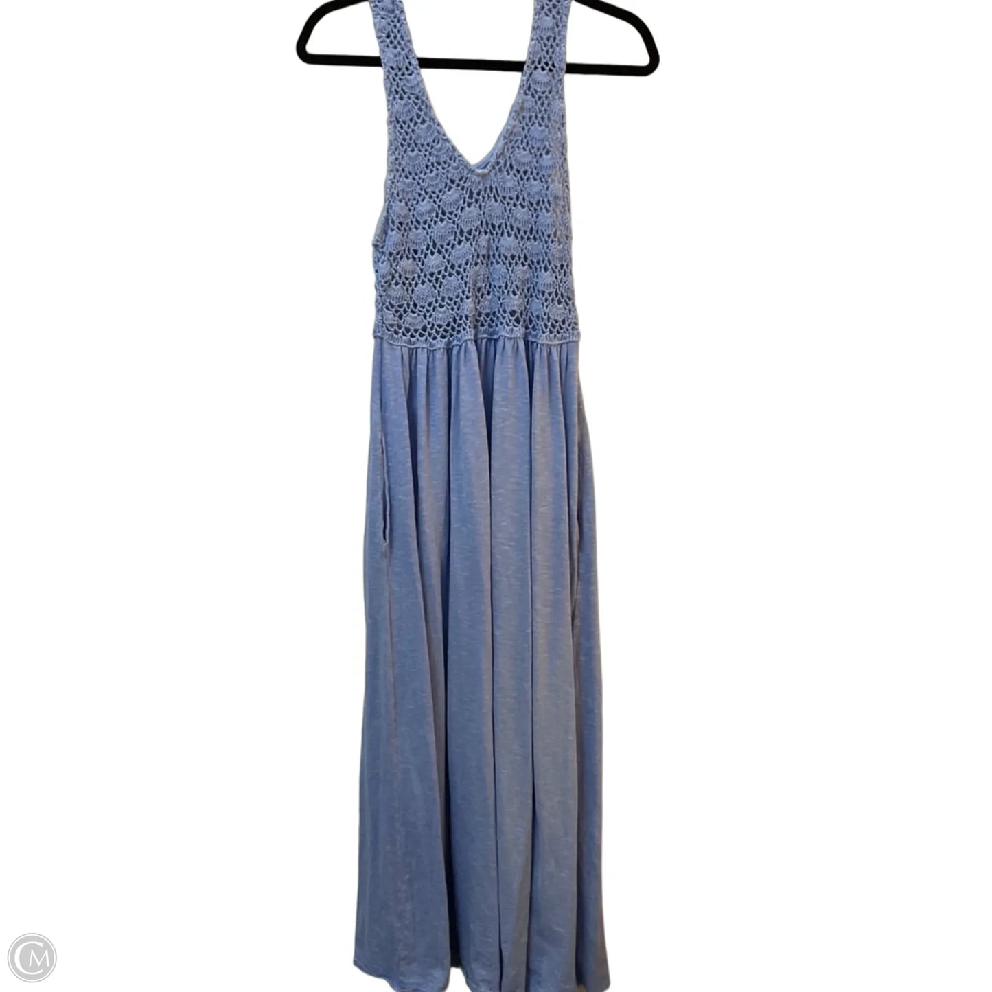 Dress Casual Maxi By Aerie In Blue, Size: Xl