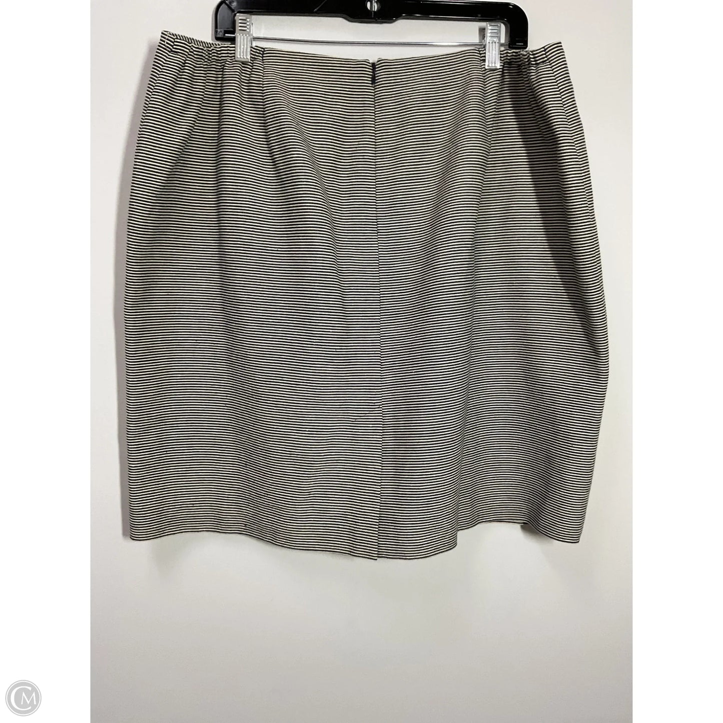 Skirt Mini & Short By Talbots In Blue & Cream, Size: 20