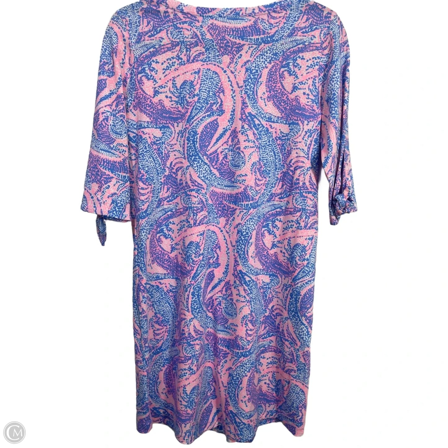 Dress Designer By Lilly Pulitzer In Blue & Pink, Size: S