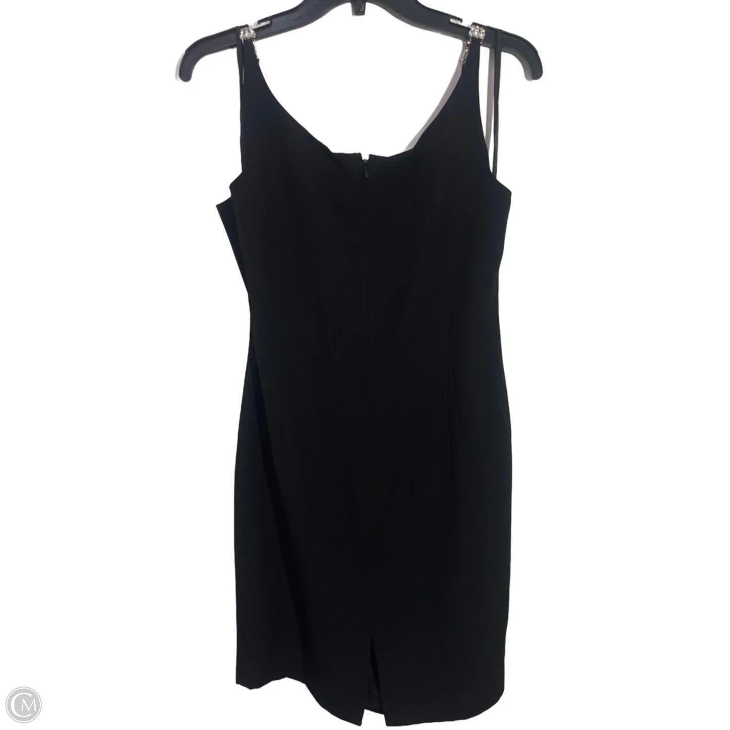 Dress Party Short By Carole Little In Black & Silver, Size: M