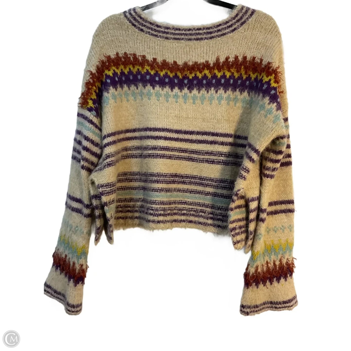 Sweater By Free People In Tan, Size: L