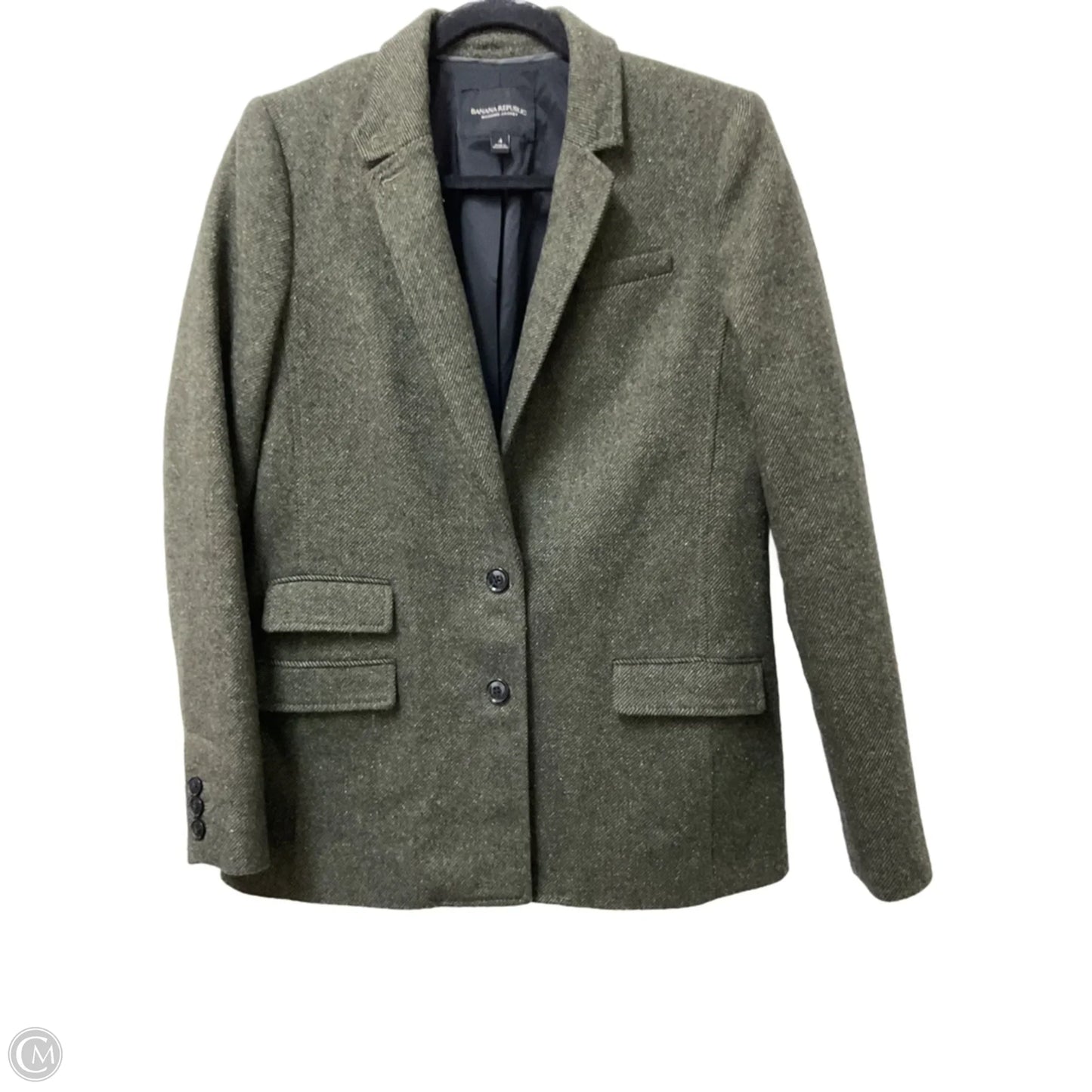 Blazer By Banana Republic In Green, Size: 4