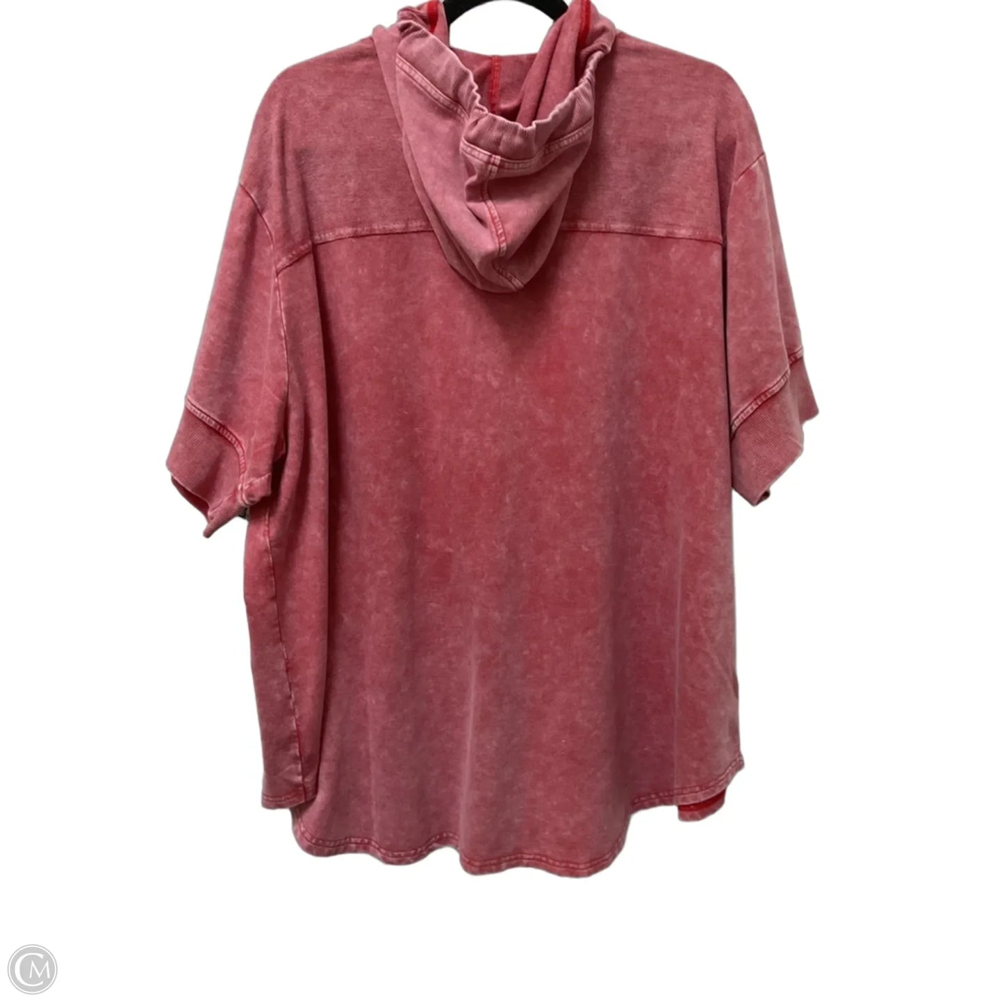 Top Short Sleeve By Jane And Delancey In Coral, Size: 2x