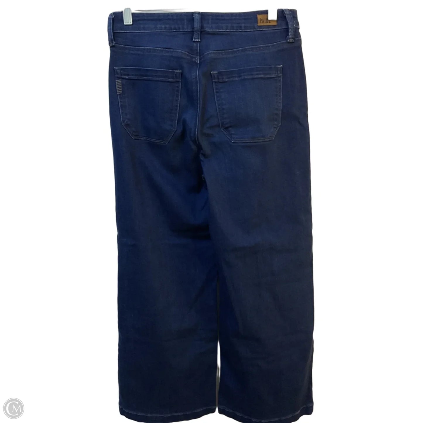 Jeans Wide Leg By Paige In Blue Denim, Size: 6