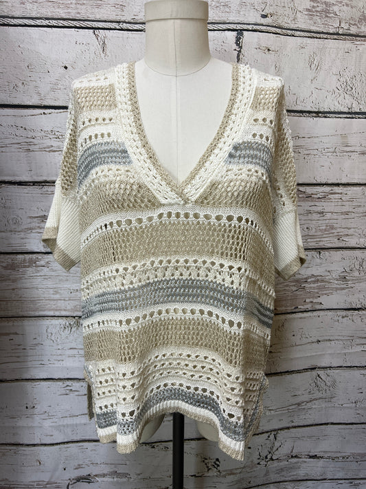 Sweater Short Sleeve By Chicos  Size: L