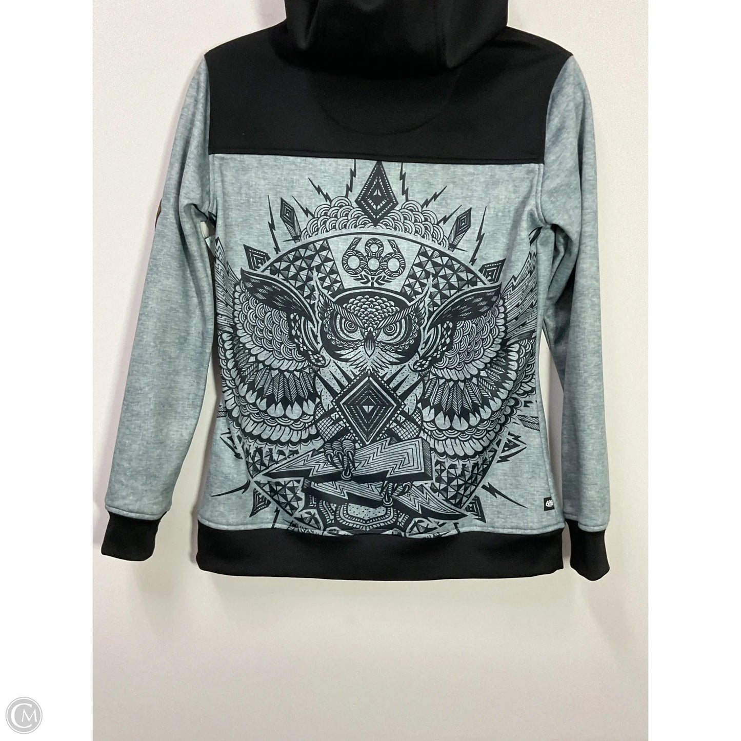 Jacket Other By Clothes Mentor In Black & Grey, Size: S