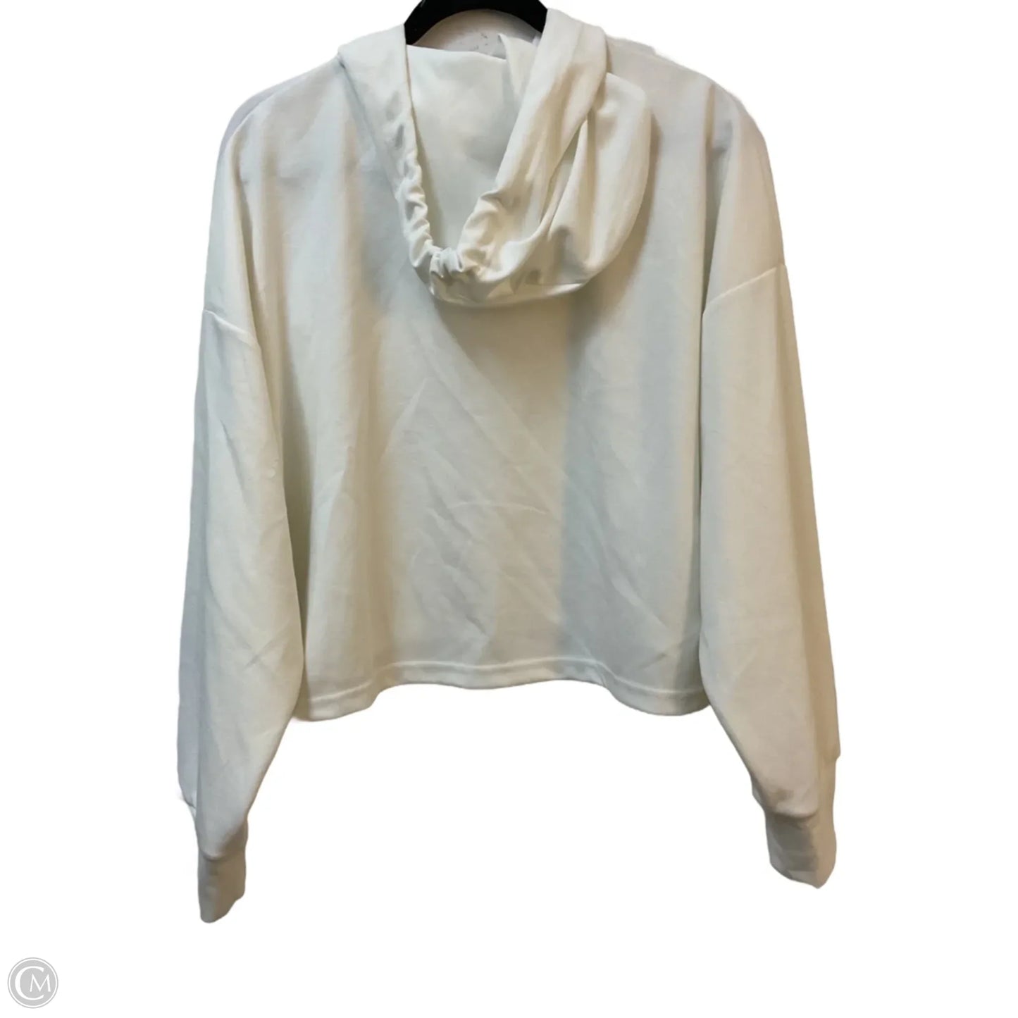 Sweatshirt Hoodie By Daily Practice By Anthropologie In White, Size: M