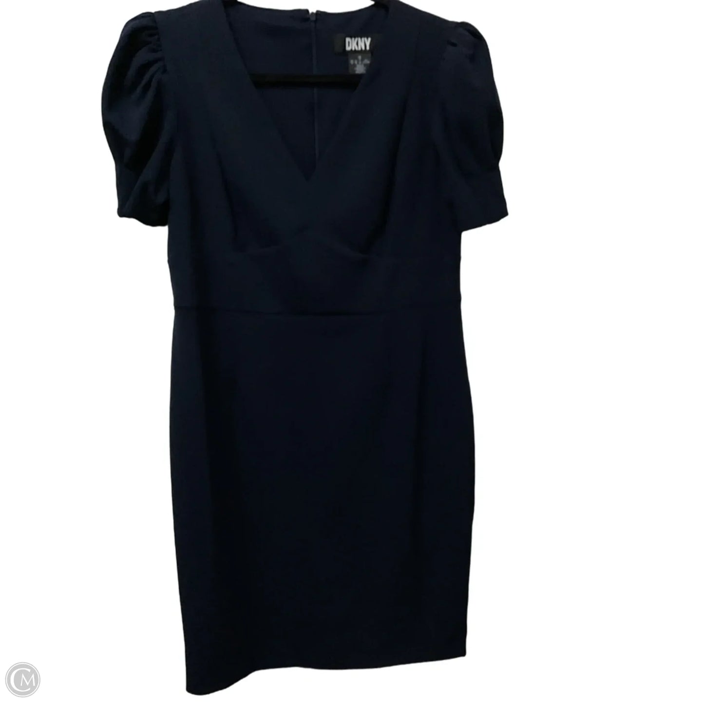 Dress Work By Dkny In Navy, Size: L