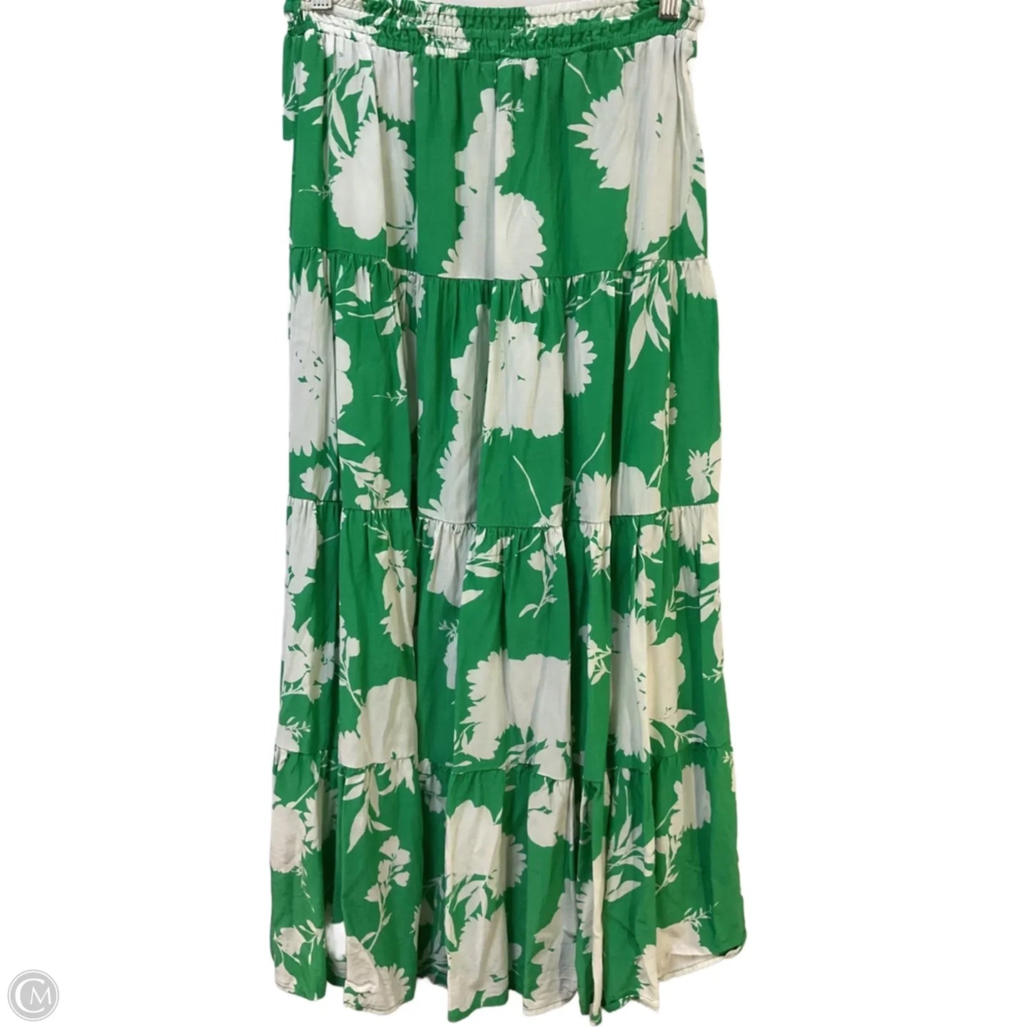 Skirt Maxi By Yumi Kim In Green & White, Size: L