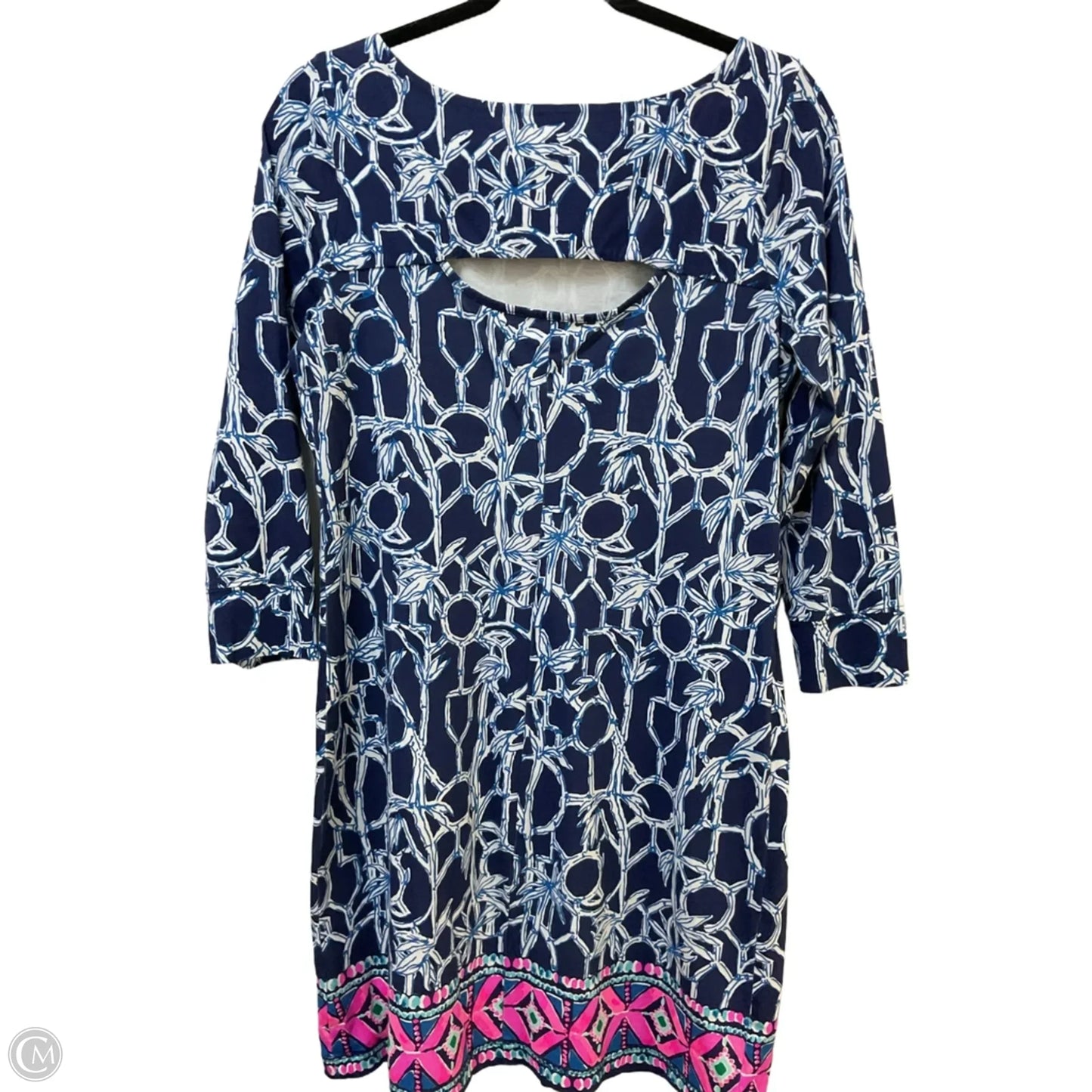 Dress Designer By Lilly Pulitzer In Navy, Size: M