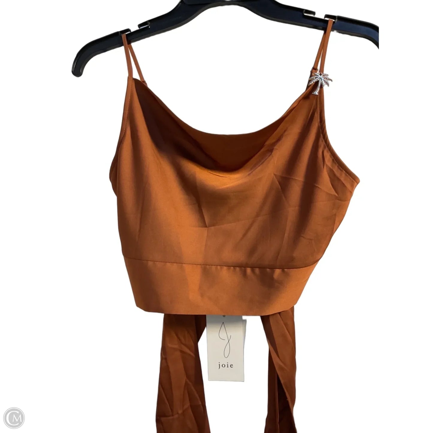 Blouse Sleeveless By Joie In Bronze, Size: Xs