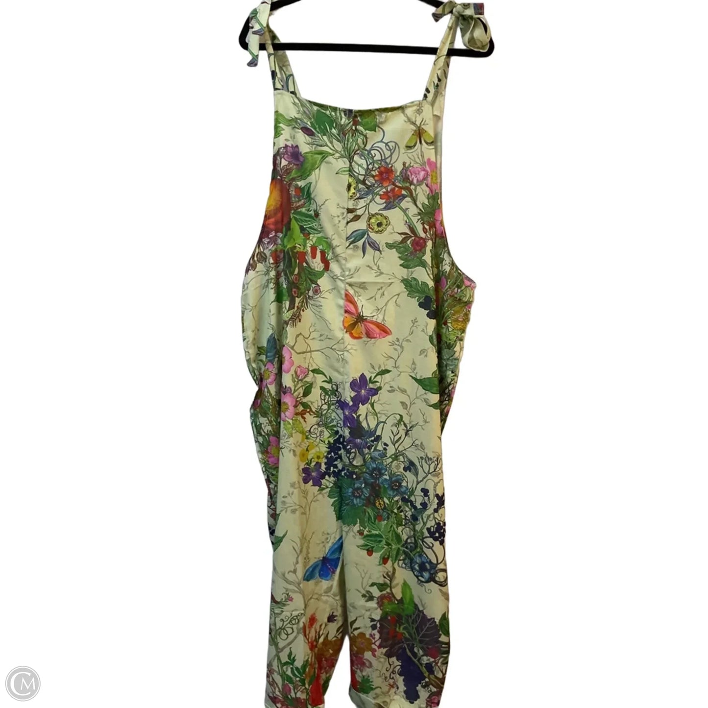 Jumpsuit By Clothes Mentor In Floral Print, Size: Xxl