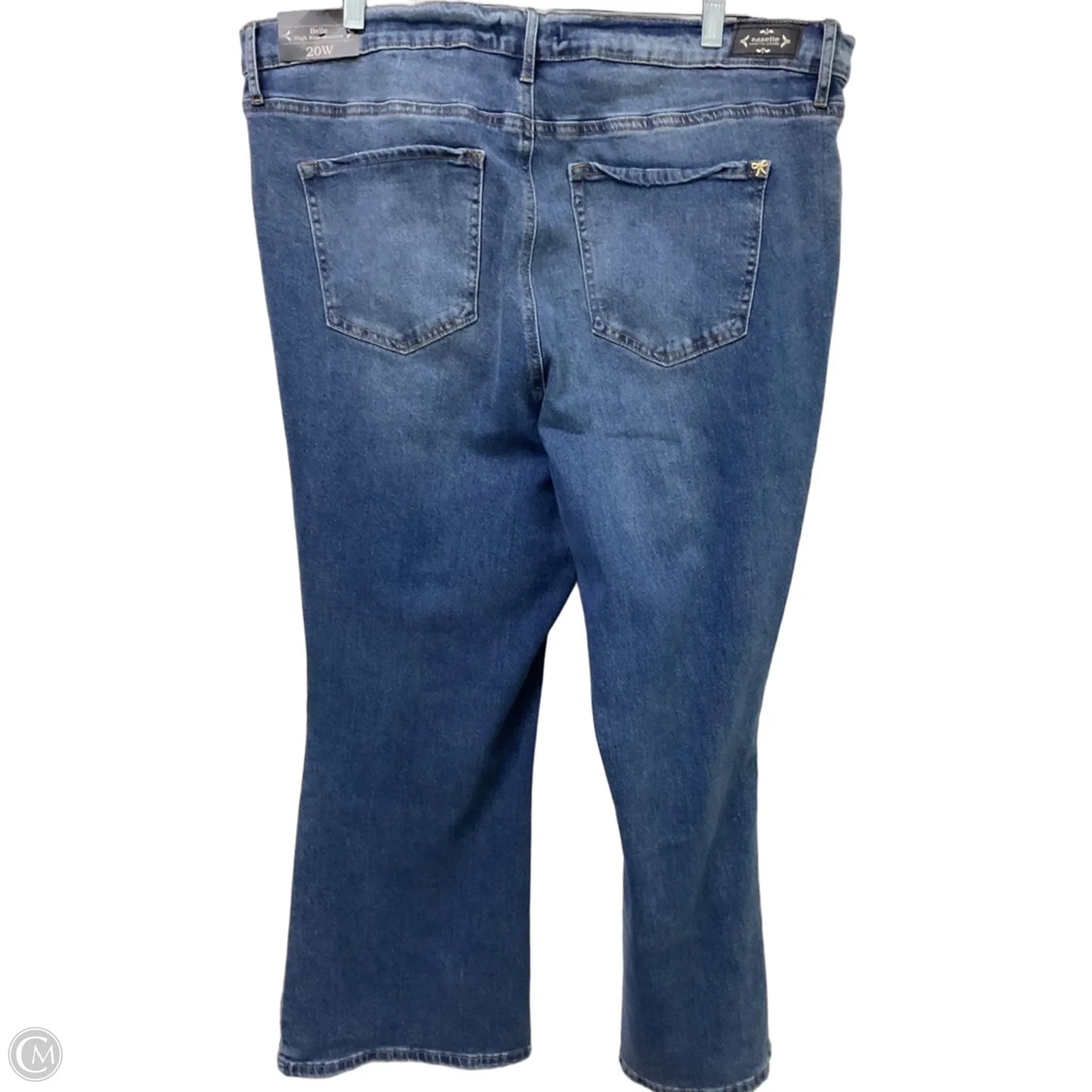 Jeans Flared By Nanette By Nanette Lepore In Blue Denim, Size: 2x
